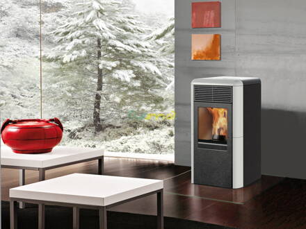 Edilkamin Idropoint 2 11,5kw teplovodné krbové kachle na pelety