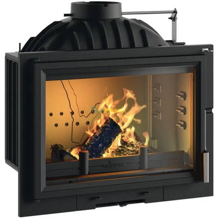 Invicta 700 Philos ECO 10kw teplovzdušná liatinová krbová vložka s klapkou a externým prívodom vzduchu