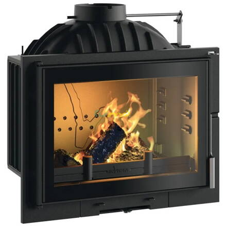 Invicta 700 Philos GA ECO 10kw teplovzdušná liatinová krbová vložka s klapkou a externým prívodom vzduchu