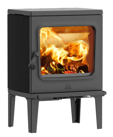 Jotul F 205 čierny lak 5kw teplovzdušná liatinová krbová pec