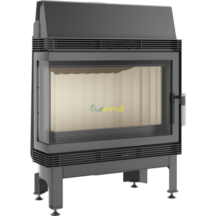 Kratki Blanka 670/570 ľavá BS 11kw oceľová krbová vložka