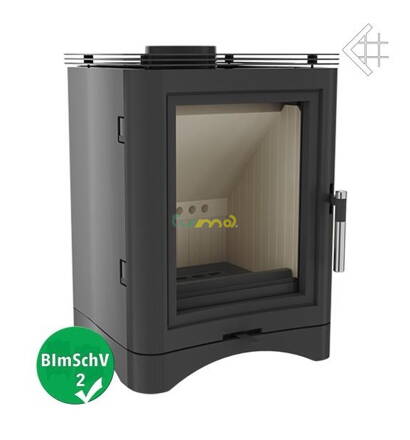 Kratki Koza K5 7kw teplovzdušná oceľovoliatinová krbová piecka