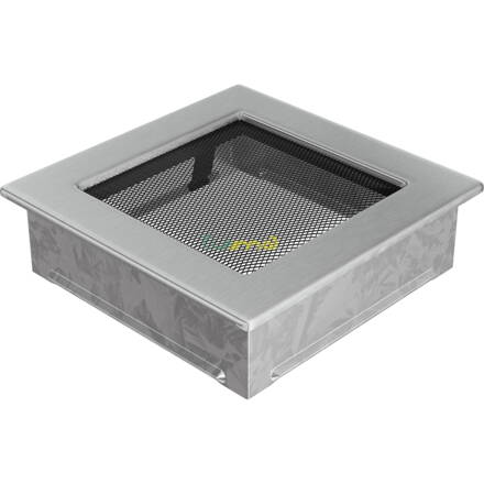 Kratki Mriežka nerezová matná 17x17 - bez žalúzie