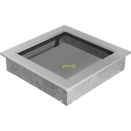 Kratki Mriežka nerezová matná 22x22 - bez žalúzie