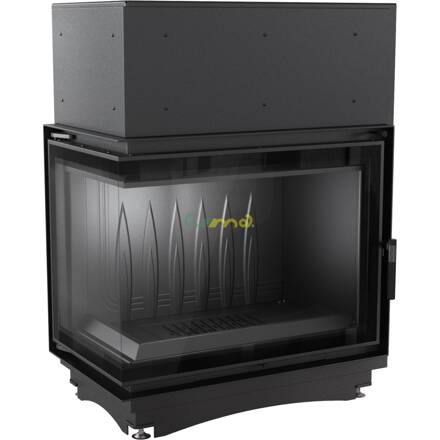 Kratki Amelia ľavá BS Deco 21kw liatinová krbová vložka