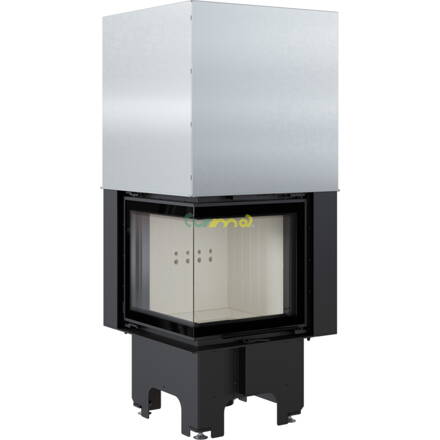 Kratki VN 480/480 ľavá so zdvihom 8kw oceľová krbová vložka