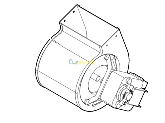EDILKAMIN ventilátor ohriateho vzduchu kód 748050