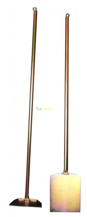 TUMA 2-dielne oceľové náradie k peci na pizzu dĺžka 140cm