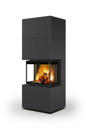Romotop CARA CS 30 plech 8,8kW teplovzdušný akumulačný krb