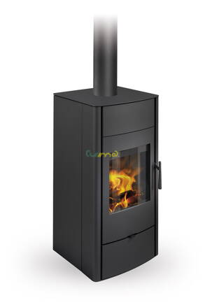 Romotop ESPERA 03 čierny plech 13kw teplovodné krbové kachle