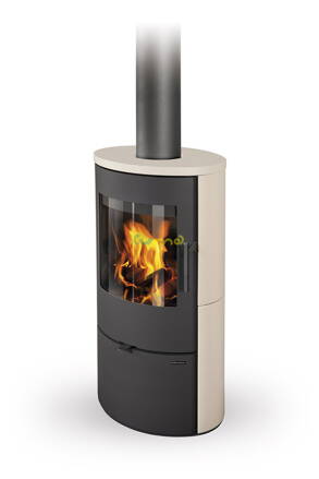 Romotop EVORA 10 keramika 6,6kw teplovzdušné krbové kachle