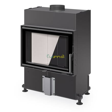 Romotop Heat 4G 59.44.14 6,2kw teplovzdušná oceľová krbová vložka rovná