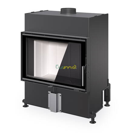 Romotop Heat 4G 70.50.04 14,3kw teplovzdušná oceľová krbová vložka rovná