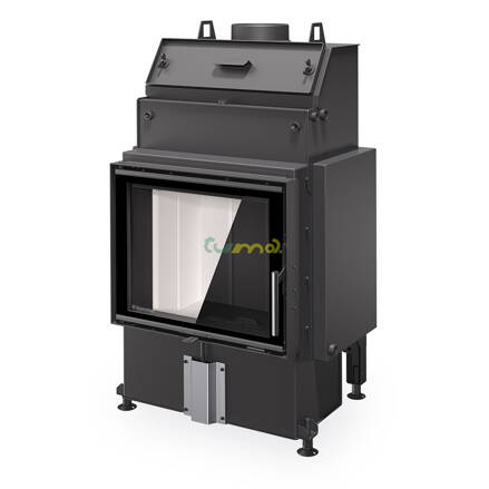 Romotop Heat W 4G 59.50.04 16,9kw teplovodná oceľová krbová vložka rovná