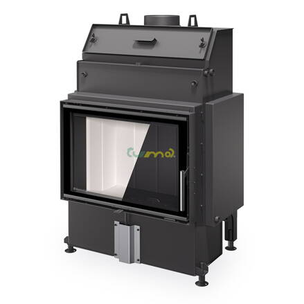 Romotop Heat W 4G 70.50.04 20,3kw teplovodná oceľová krbová vložka rovná