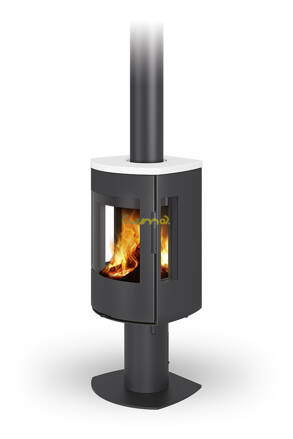 Romotop PARLA T 3S 10 keramika 7,8kw teplovzdušné krbové kachle